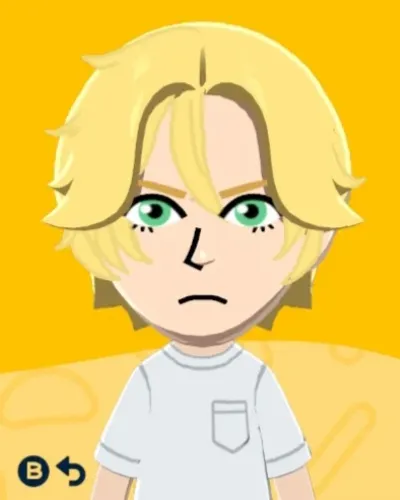 Mii-Porträt von Ash Lynx