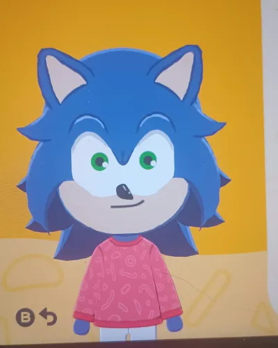 Mii-Porträt von Sonic