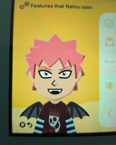 Mii-Porträt von Natsu Dragneel