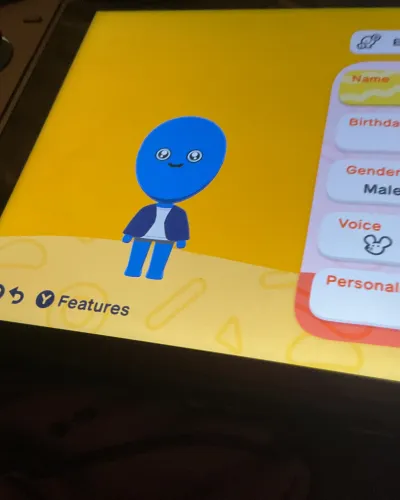 Mii-Porträt von Cute squid