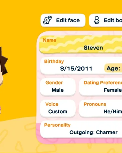 Mii-Porträt von Steven