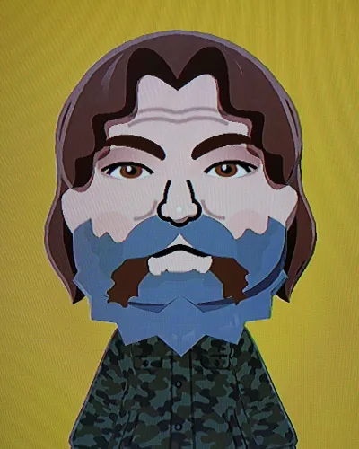 Mii-Porträt von Jack Black