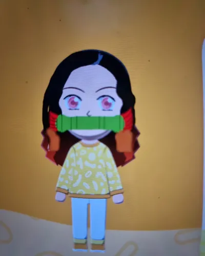 Mii-Porträt von Nezuko kamado