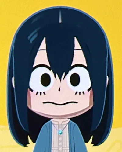 Mii-Porträt von Tsuyu Asui / Froppy