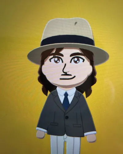 Mii-Porträt von Alfred Mathew Yankovic (or Alfred Yankovic