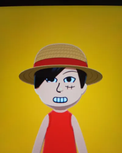 Mii-Porträt von Luffy