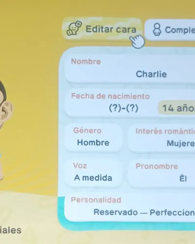 Mii-Porträt von Charlie