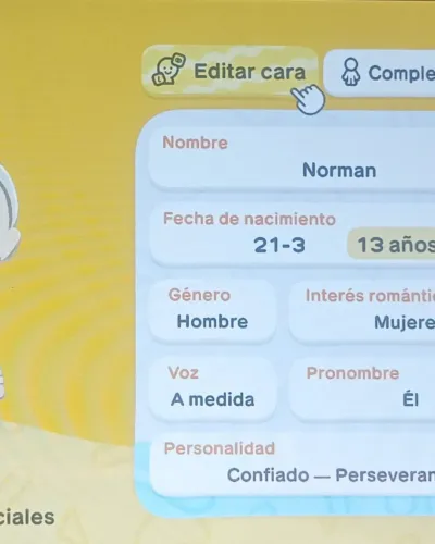Mii-Porträt von Norman