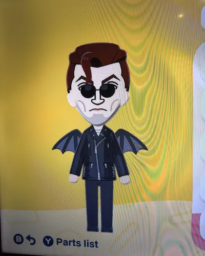 Mii-Porträt von Crowley