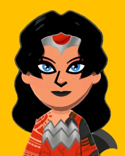 Mii-Porträt von Absolute Wonder Woman