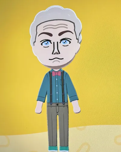 Mii-Porträt von Aziraphale