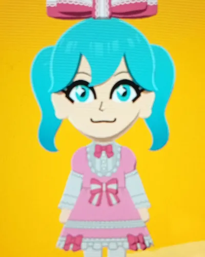 Mii-Porträt von Hatsune Miku
