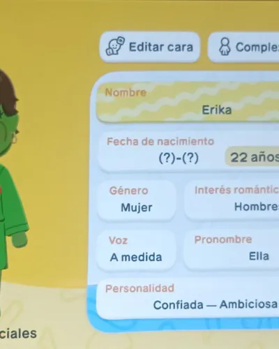 Mii-Porträt von Erika