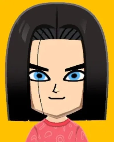Mii-Porträt von Android 17 "Lapis"