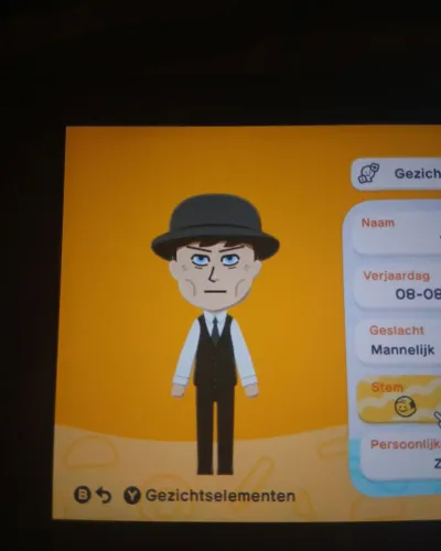 Mii portrait of Tommy Shelby