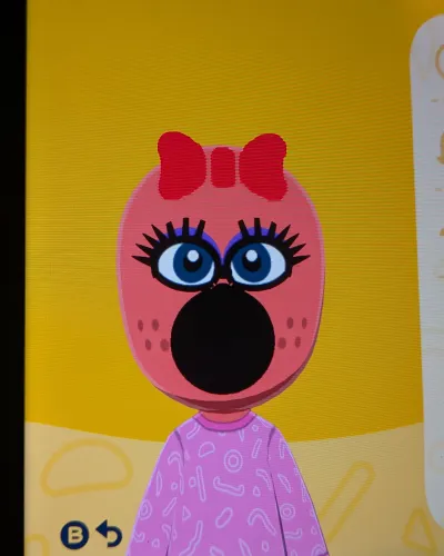 Mii-Porträt von Birdo