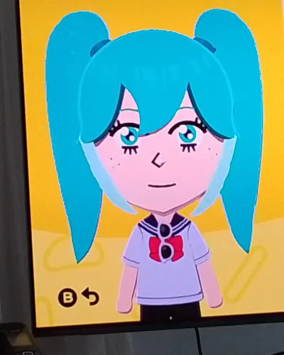 Mii-Porträt von Hatsune Miku