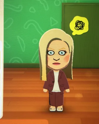 Mii-Porträt von Erika Kirk