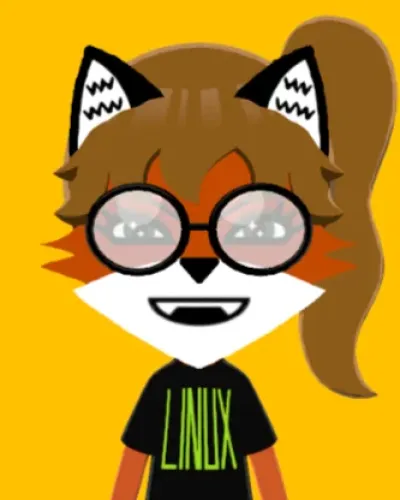 Mii-Porträt von Xenia The Linux Fox