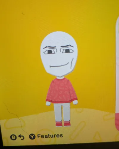 Mii-Porträt von Man face