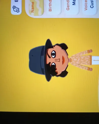 Mii-Porträt von Michael Jackson