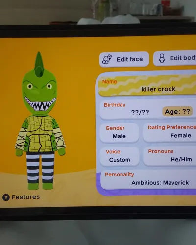 Mii portrait of Killer crock