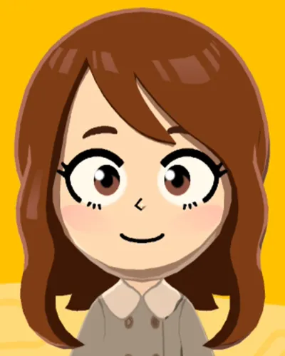 Mii-Porträt von Ochako Uraraka / Uravity