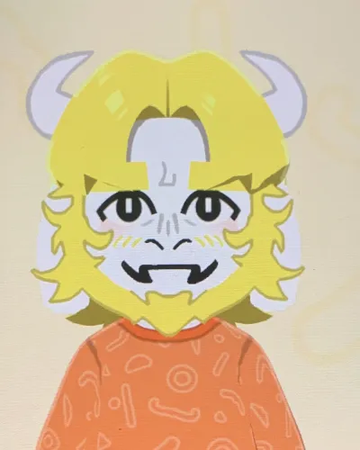 Mii portrait of Asgore Dreemurr