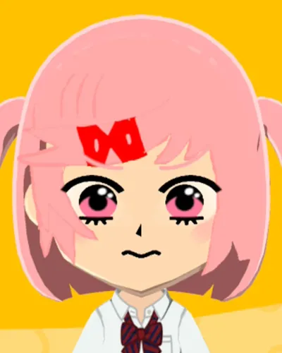 Mii-Porträt von Natsuki (DDLC)
