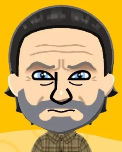 Mii-Porträt von Rick Grimes