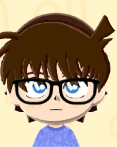 Mii-Porträt von Conan Edogawa
