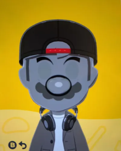 Mii-Porträt von Metal mario