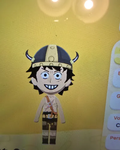 Mii-Porträt von Luffy (Elbaf)