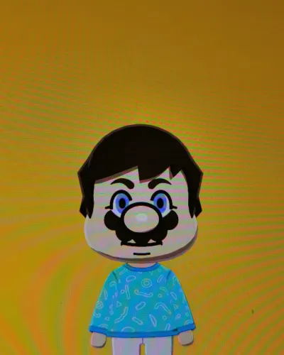 Mii portrait of Mario