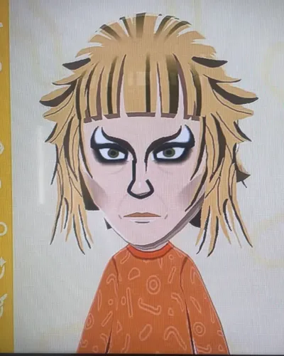 Mii-Porträt von The Goblin King/Jareth