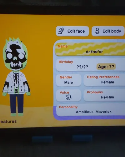 Mii portrait of DR fosfor (creacur comando)