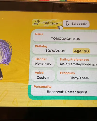 Mii-Porträt von TOMODACHI 636