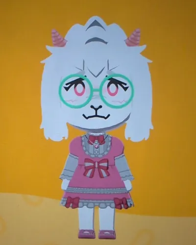 Mii portrait of Ralsei