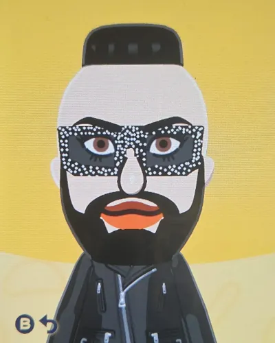 Mii portrait of Harald Glöckler