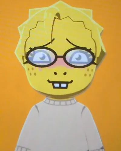 Mii portrait of Alphys