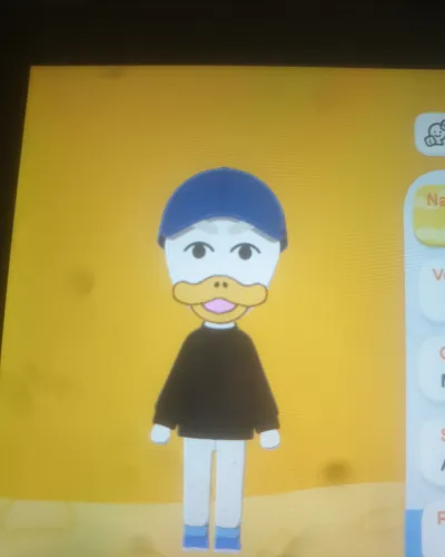 Mii-Porträt von Donald duck