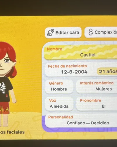 Mii-Porträt von Castiel CDM