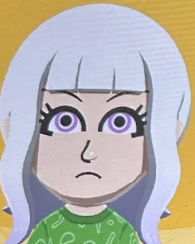Mii-Porträt von Kyoko Kirigiri Danganronpa