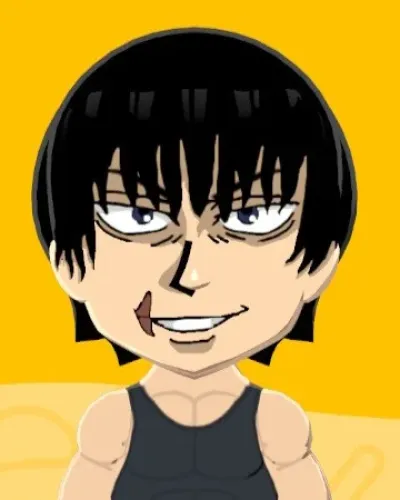 Mii-Porträt von Toji Fushiguro (伏黒甚爾)