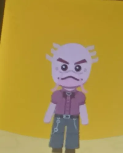 Mii portrait of Axolotl