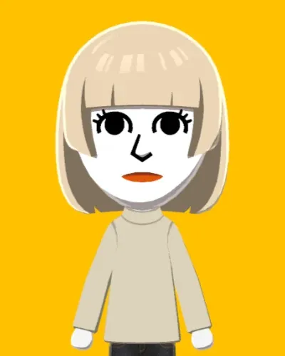 Mii-Porträt von Tara The Android