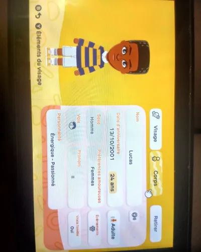 Mii-Porträt von Lucas Sinclair