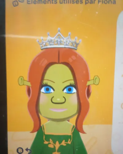 Mii-Porträt von Fiona