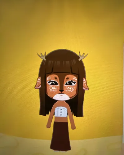 Mii-Porträt von Fawn