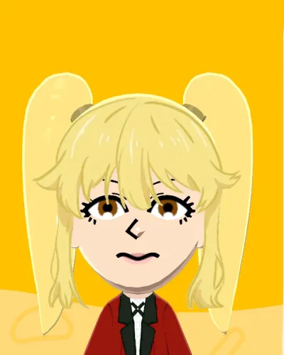 Mii portrait of Mary Saotome